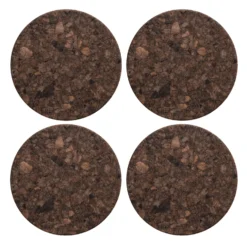 Woninginrichting Series 41 Cork Glasonderzetters 4-pack