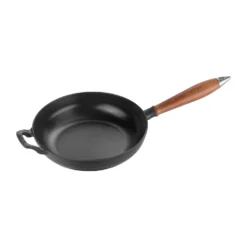 Staub Vintage Koekenpan Met Houten Handvat Ø24 Cm